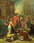 Theodore   Gericault la predication de saint paul a ephese Sweden oil painting reproduction